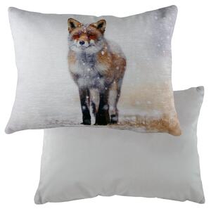 Winter Fox Cushion Multicolour