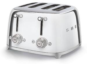 Smeg TSF03SSUK 50's Retro Style 4 Slice Toaster