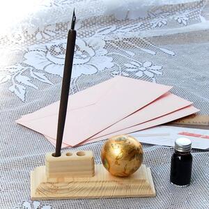 Luxury Pen Holder - Globe