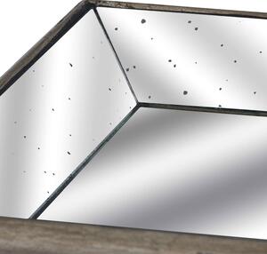 Astor Distressed Mirrored Square Tray