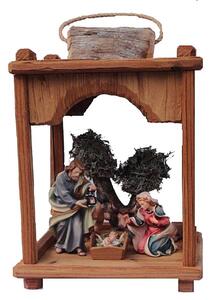 Christmas Nativity Lantern Baroque Style