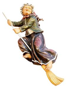 Sciliar witches woodcarving