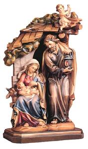 Holy Family Nativity Scene with Angel