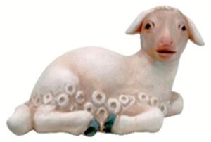 Nativity Animals - lying Lamb - Modern