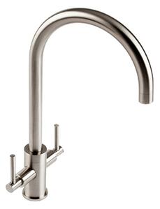 The 1810 Company CUR/02/BS Monobloc Tap - Brushed Steel