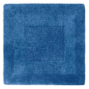 Super Soft Reversible Cornflower Square Bath Mat Cornflower Blue