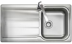 Rangemaster GL9501 Glendale Stainless Steel 1 Bowl Inset Sink