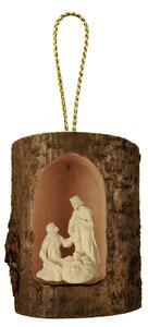 Holy Family Tyrolean in a tree trunk