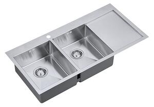 The 1810 Company ZD/3434/IF/U15/S/BBL/158 Zenduo 2 Bowl Sink - Stainless Steel