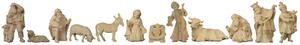 Miniature Nativity set (12 figurines)