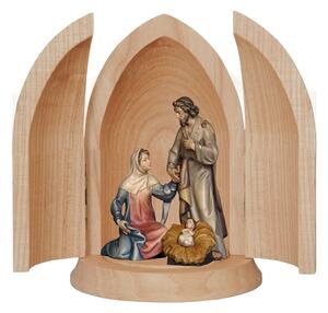Tyrolean Holy Family in Niche