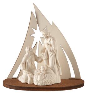 Tyrolean Holy Family with `Morning Star` stable