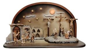 Double-sided Nativity Scene