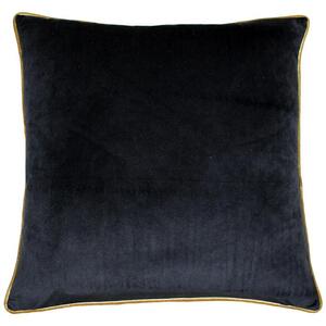 Meridian Filled Cushion Black Gold