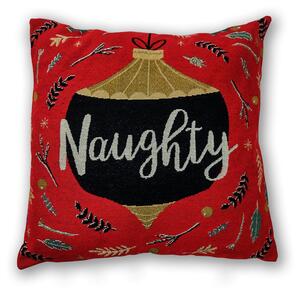 Naughty Or Nice Filled Cushion 43cm x 43cm multi
