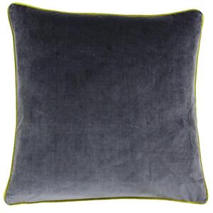 Paoletti Meridian Filled Cushion Charcoal Moss