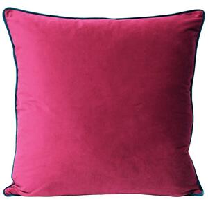 Meridian Filled Cushion Raspberry Teal