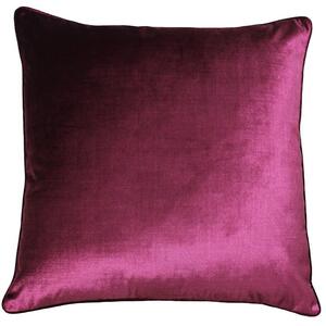 Luxe Filled Cushion Cranberry