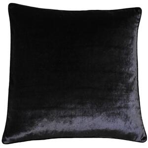 Paoletti Luxe Filled Cushion Black