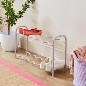 Wiggle 2 Tier Shoe Rack