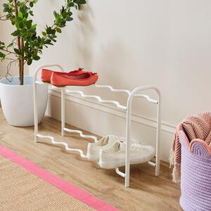 Wiggle 2 Tier Shoe Rack