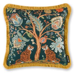 Paloma Home Tree Of Life Filled Cushion 43cm x 43cm Teal