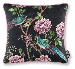 Paloma Home Vintage Chinoiserie Filled Cushion 43cm x 43cm Midnight
