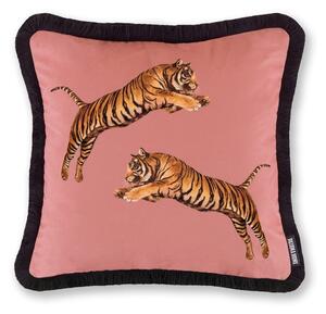 Paloma Home Pouncing Tigers Filled Cushion 43cm x 43cm Blossom