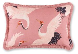 Paloma Home Oriental Birds Boudoir 40cm x 60cm Filled Cushion Blossom