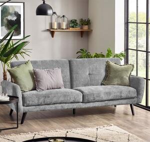 Macia Mobus Fabric Sofa Bed In In Dove Grey