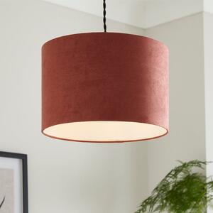 Lona Suede Drum Lamp Shade