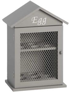 Grey Wooden Eggs Kitchen Cabinet