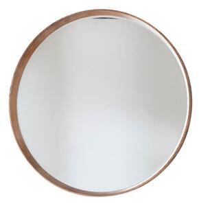 Barnard Medium Round Wall Mirror - Light Wood