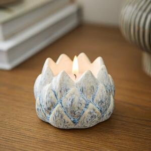 Reactive Glaze Artichoke Tealight Holder