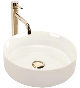 Countertop Basin Rea SAMI ECRU SHINY