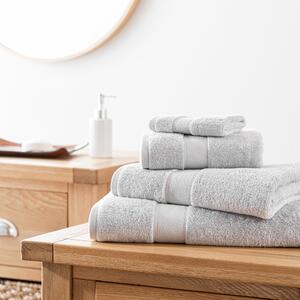 The Edited Life Naturally Soft Silver Towel Silver