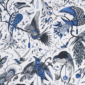 Emma Shipley Audubon Curtain Fabric Blue