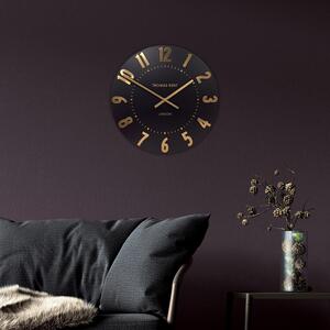 Thomas Kent 50cm Mulberry Wall Clock - Onyx
