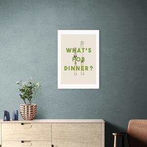 East End Prints What's for Dinner? Print By the 13 Green