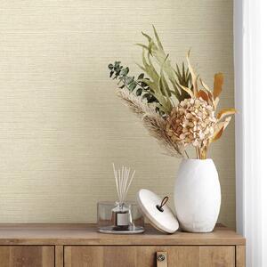 Grasscloth Plain Wallpaper