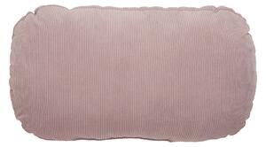 Oval Corduroy Cushion Purple