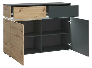 Luci 2 Door and 2 Drawer Cabinet