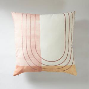 Simplicity Line Cushion Brown and White