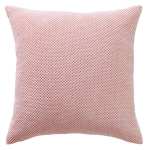 Chenille Spot Cushion Blush