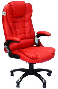 Massage Seater Red Office Chair