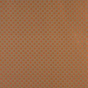 Honeycomb Curtain Fabric Burnt Orange