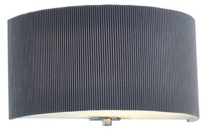 Dar ZAR0139 Zaragoza Modern Wall Light in Grey