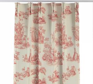 Double pinch pleat curtain