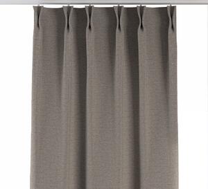 Double pinch pleat curtain