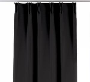 Double pinch pleat curtain